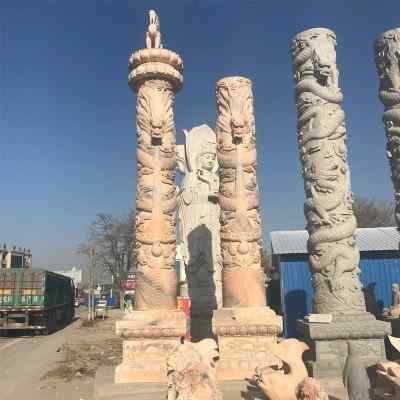 如何使盘龙柱雕琢的色彩更加丰富