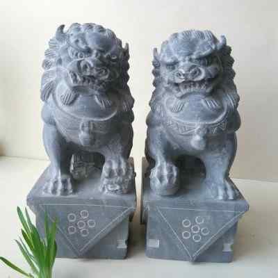 厂家直销汉白玉石雕狮子 镇宅工艺品神兽 动物石雕