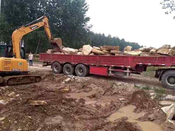 千层石、石质坚硬