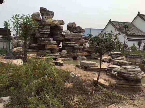 千层石、石材丰富