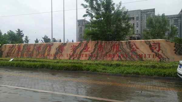 刻字石、浑厚挺拔