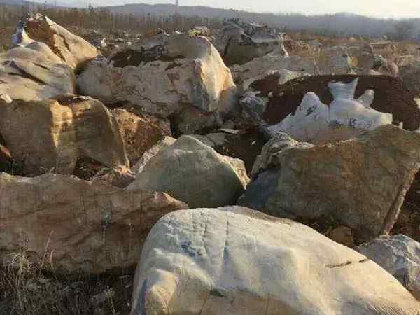 草坪石、独立成景