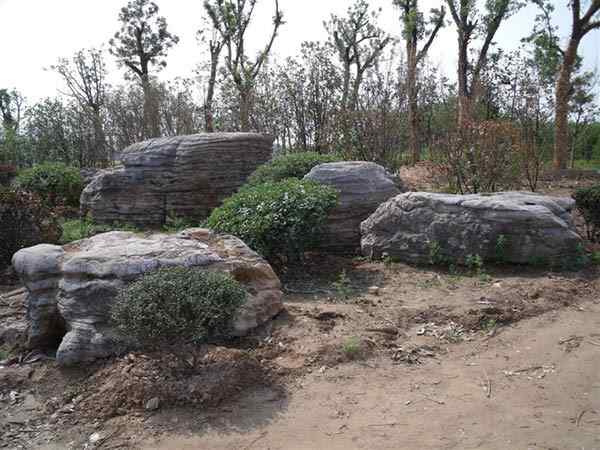 草坪石、落地成型