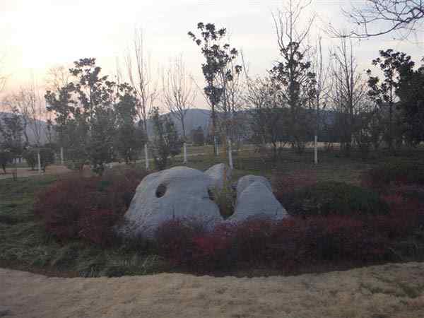 草坪石、落地成型