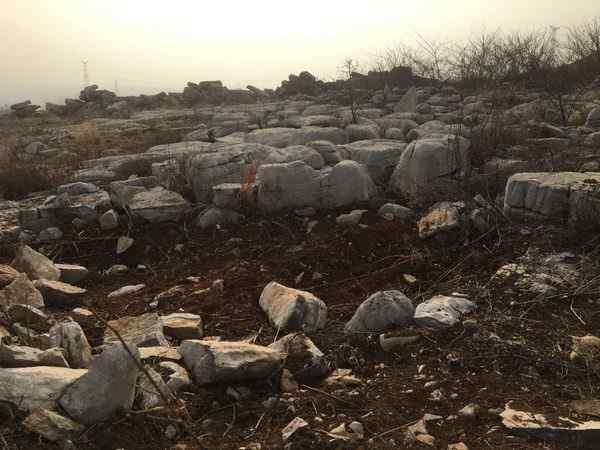 草坪石、自然光洁