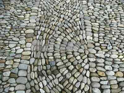 鹅卵石、线条流畅