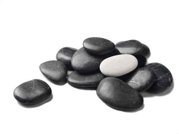 鹅卵石、线条流畅