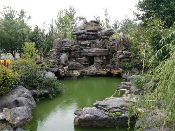 假山工程、线条流畅