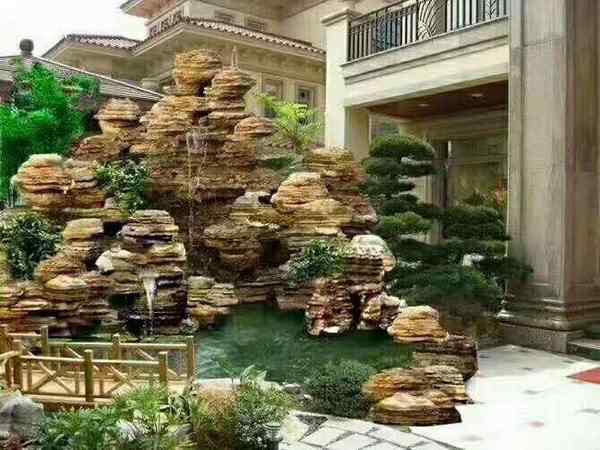 假山工程、基地开采