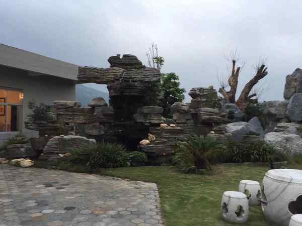 假山工程、气壮山河