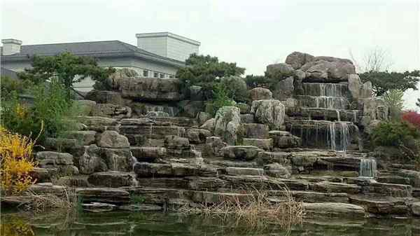 假山工程、气壮山河