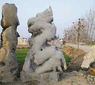 园林景观石、线条流畅