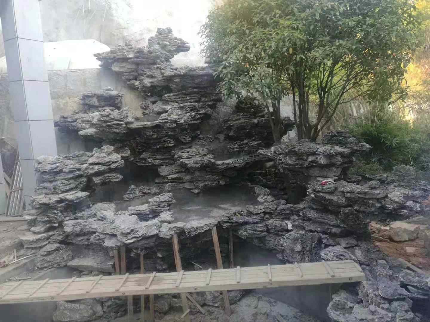 假山工程、工程案例