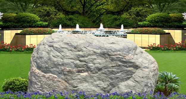 正面长3.5高1.6厚1.9米重24吨效果图