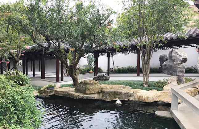 龟纹石河道景观