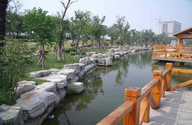 龟纹石景观效果图