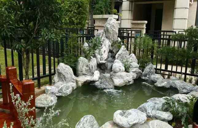 泰山石假山效果图