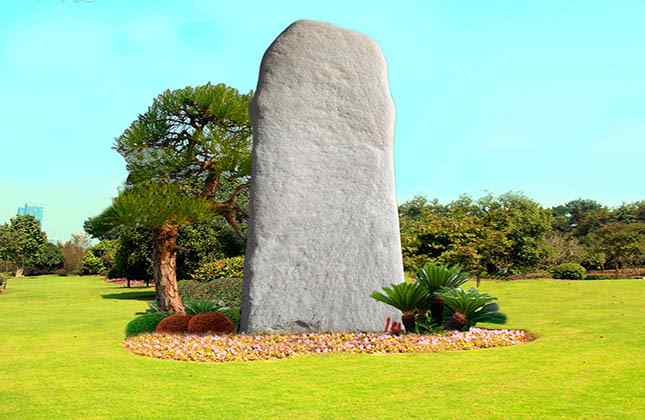 高7宽2.6厚1米刻字石