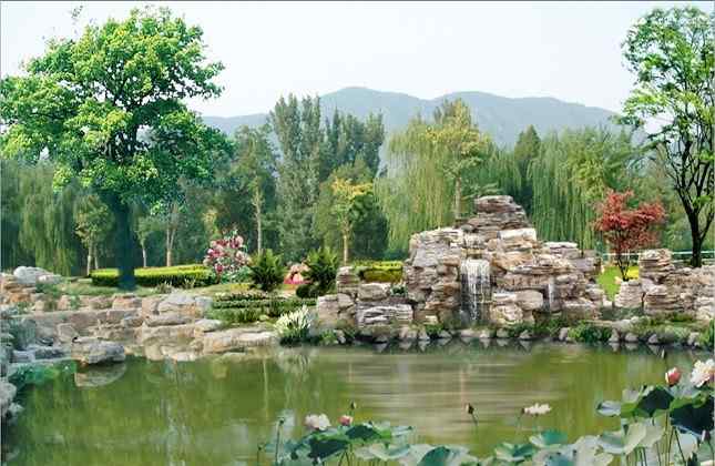 千层石园林假山