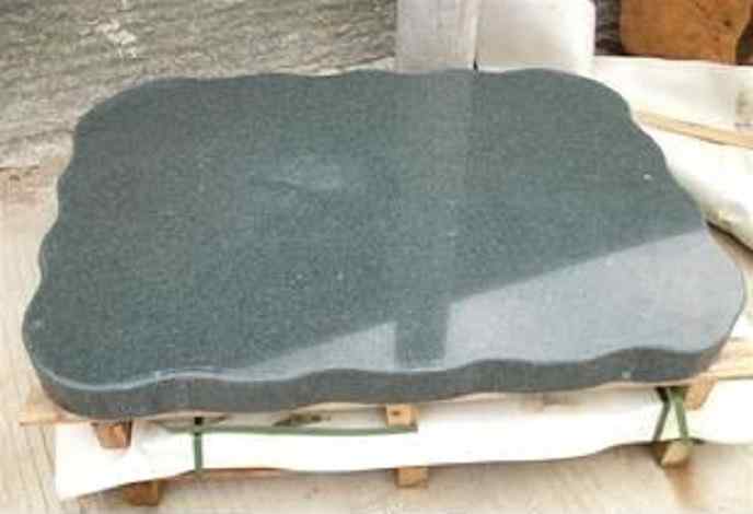 「天然大理石」我公司供应漳浦黑火烧桌面 大理石