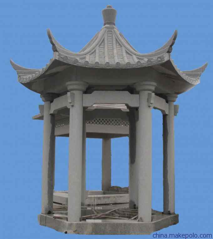 惠安厂家直销石雕亭子 花岗岩凉亭