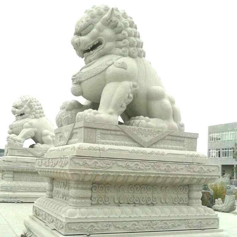 石雕厂家供应 景区花岗岩石雕狮子 手工雕刻石雕狮子 花岗岩狮子
