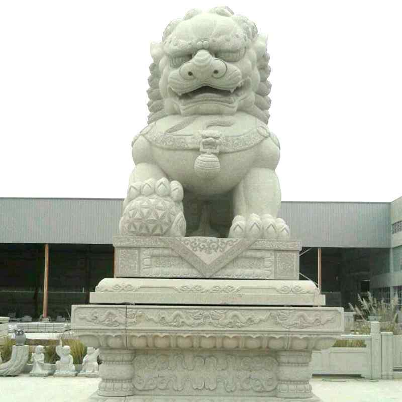 石雕厂家供应 景区花岗岩石雕狮子 手工雕刻石雕狮子 花岗岩狮子