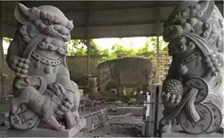 石雕厂家供应 景区花岗岩石雕狮子 手工雕刻石雕狮子 花岗岩狮子