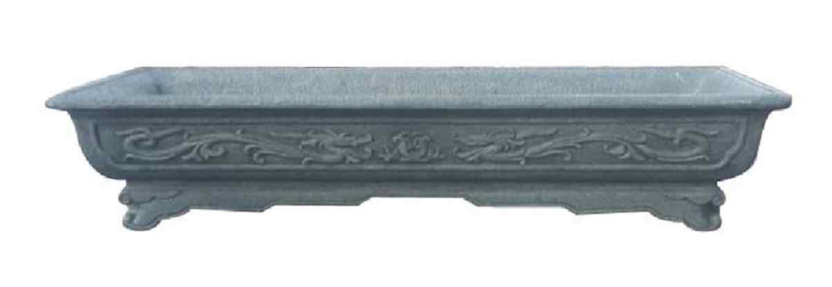 花盆园林景观户外石雕花钵庭院水池养鱼 别墅