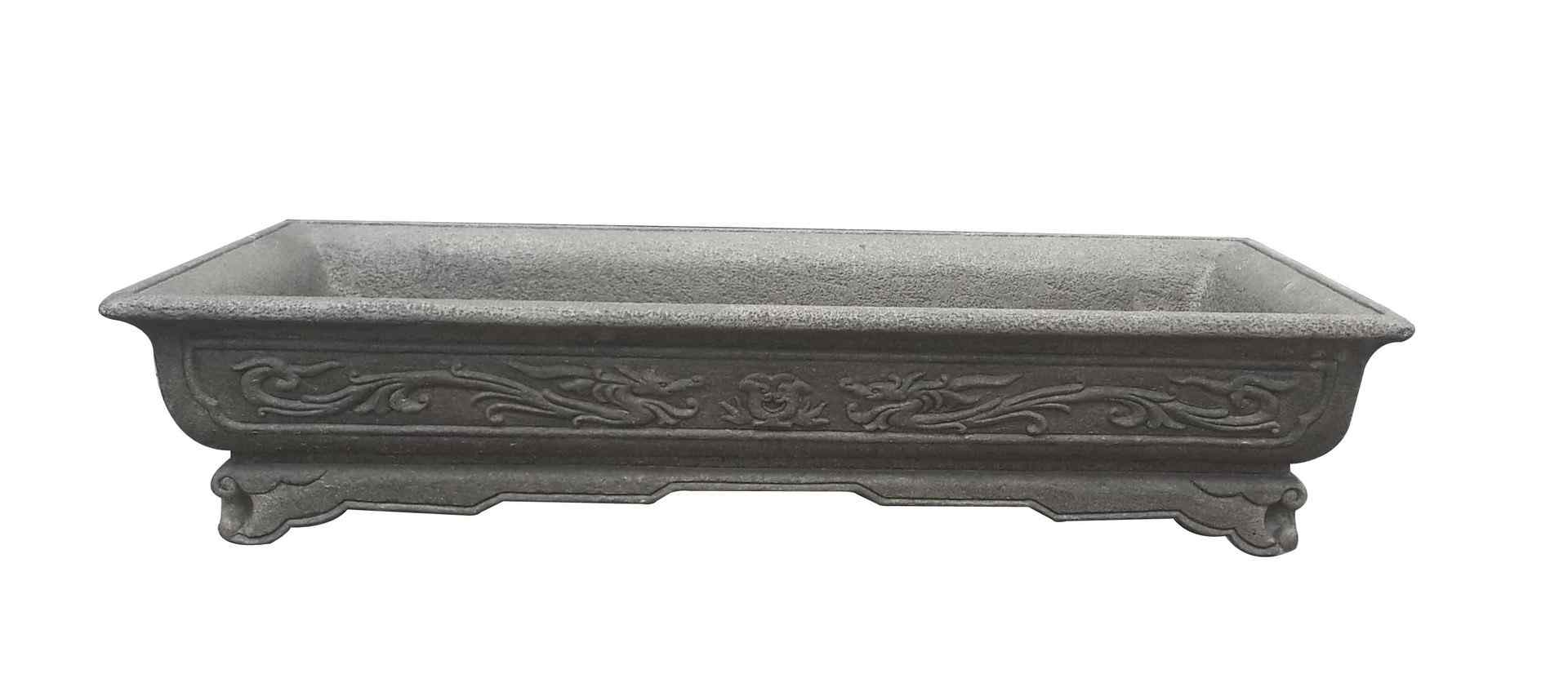 花盆园林景观户外石雕花钵庭院水池养鱼 别墅