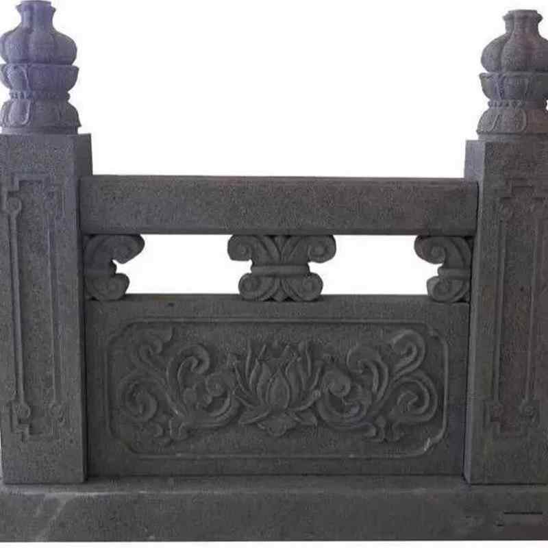 石雕厂家供应花岗岩栏杆 手工雕刻花岗岩石雕栏杆 可加工定做栏杆