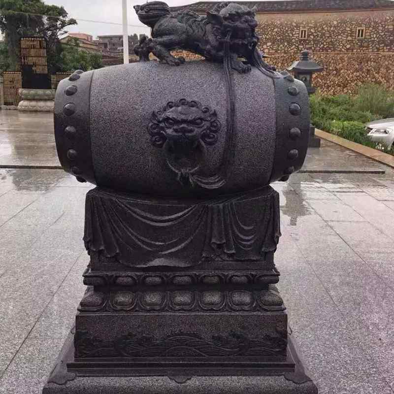 供应花岗岩报鼓 适用园林花岗岩报鼓 加工定做花岗岩报鼓