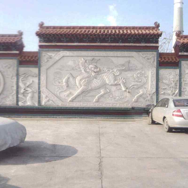 厂家现货供应 室外建筑物入口中式花岗岩浮雕 可定制花岗岩浮雕