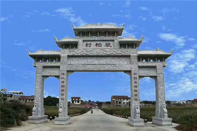 供应石雕牌坊，花岗岩大理石牌楼价格咨询，石大门