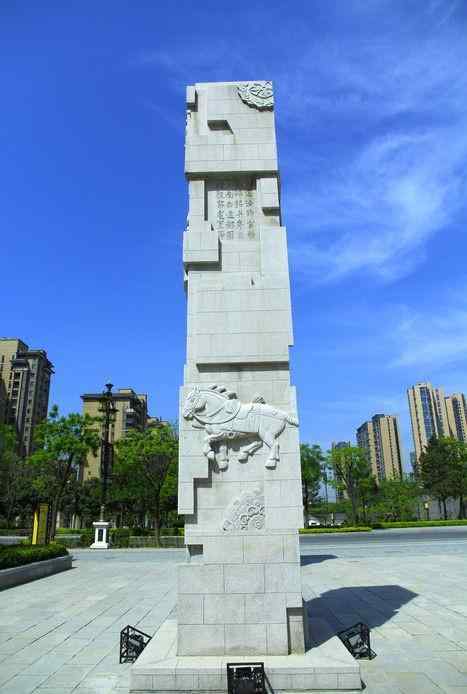 摆放石雕文化柱的寓意及作用