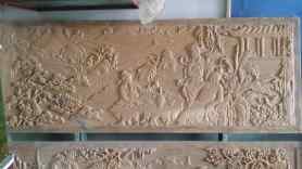 石雕文化墙创造方法和观念