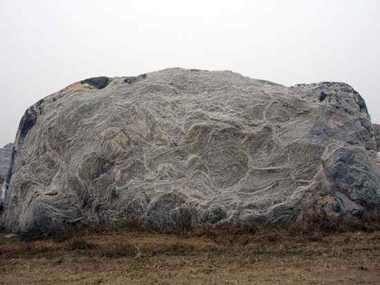 福建景观石┃福建泰山石切片石 景观刻字石的两面刻字