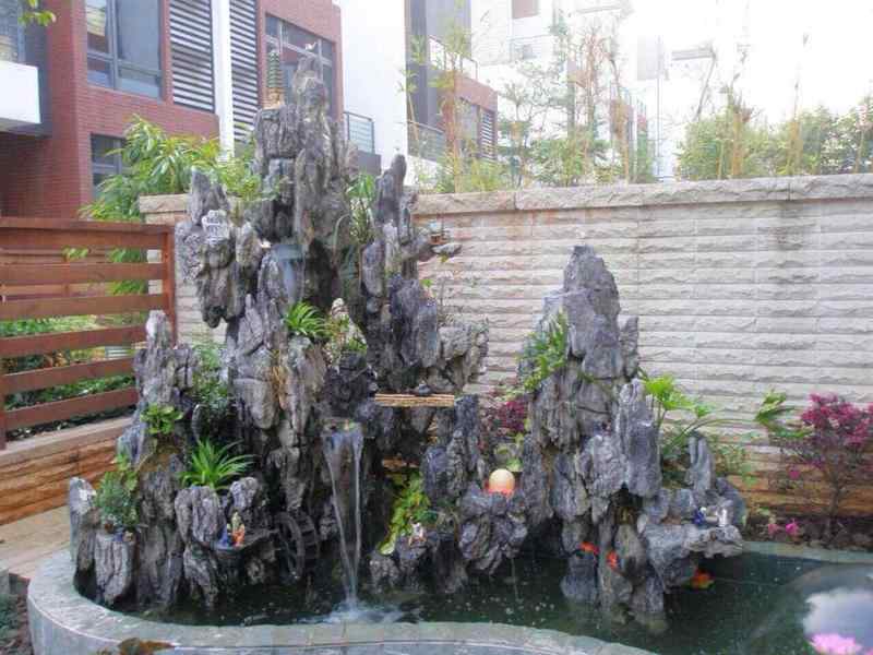 园林景观石—英石假山造景(图4)