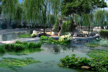 景观石与园林的融合