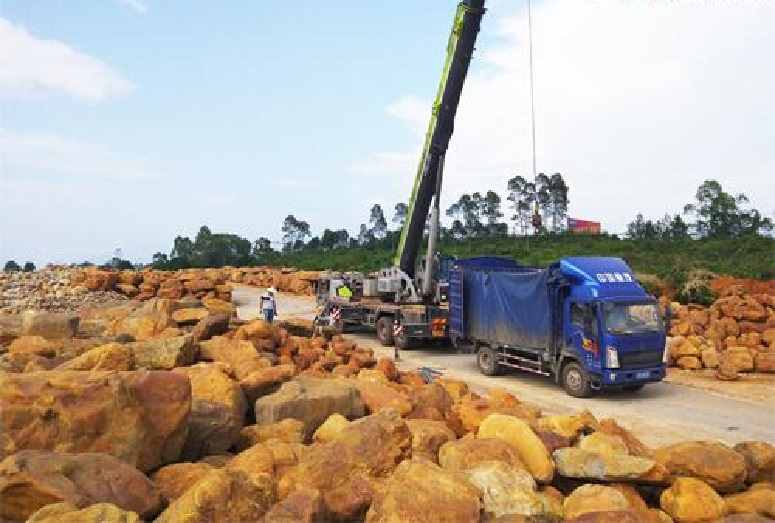 景观石的摆放方式