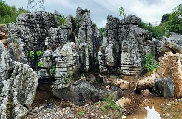 造成景观石风化的一些主要原因