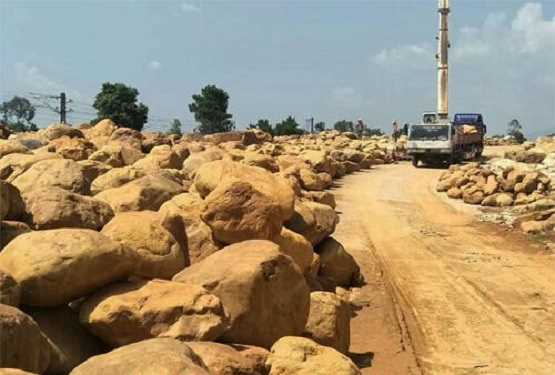 景观石在花园中怎么摆放才好看