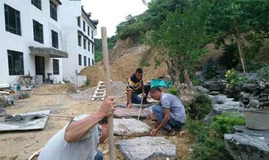 庭院太湖石怎么摆放