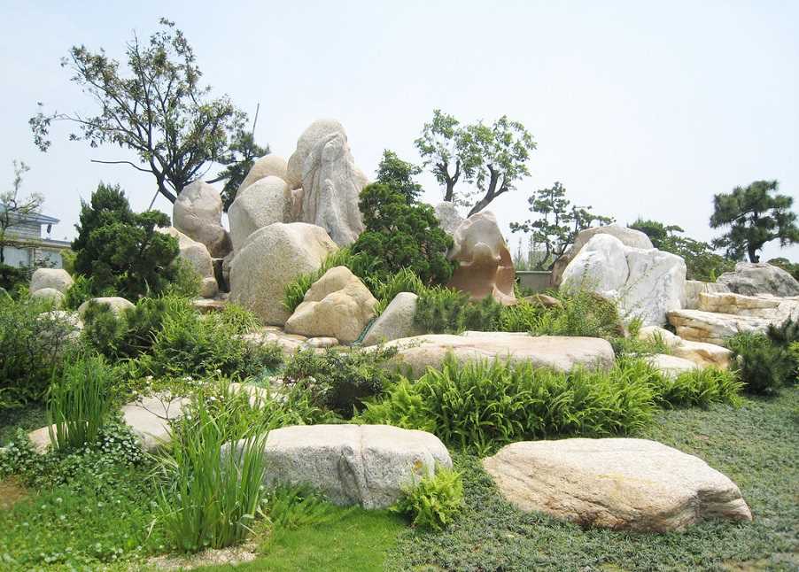 为什么园林景观非要有石头不可