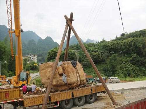 景观招牌刻字石的特点